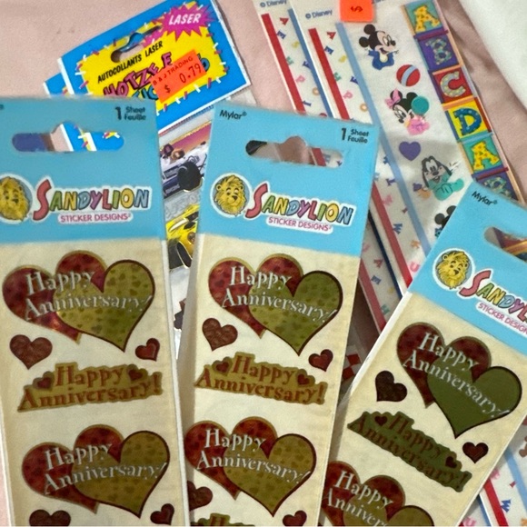 1 pack vintage sandylion stickers brand new in package - Picture 3 of 3